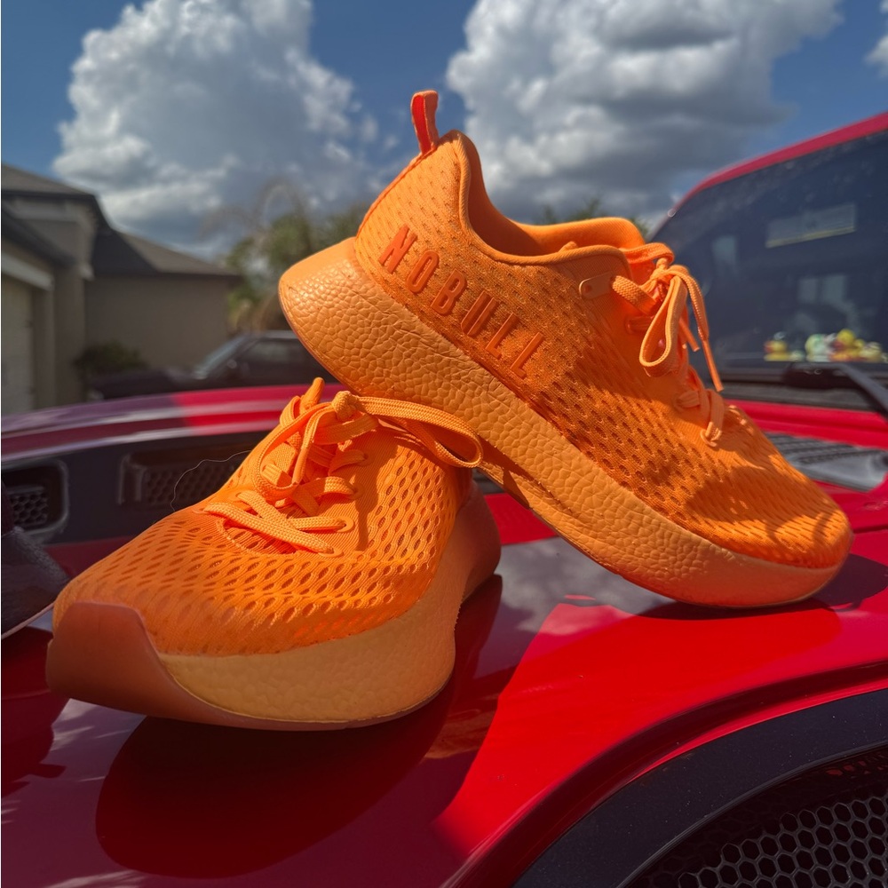 NOBULL Orange Training Shoe size 12 W unisex